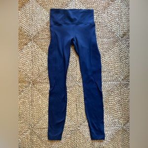 Lululemon fleece lined leggings high rise 4 dark purple